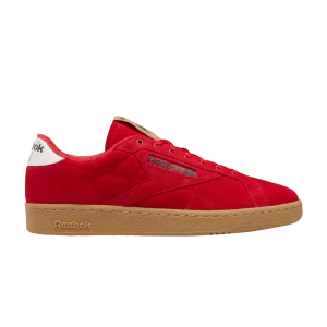 Reebok Club C 85 Grounds 'Fléchettes – Vector Red 'Vector Red/Glen Green/Bubble Gum GV6954
