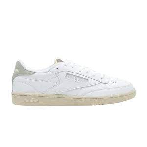 Reebok Club C 85 Vintage 'White Vintage Green' Baskets Chaussures Blanc/Papier Blanc/Vintage Vert RMIA04HC99LEA002 0100