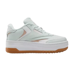 Reebok Club C Extra Big Kid 'Aqua Dust Gum' Baskets Poussière d'eau/Plâtre rose/Blanc 100202401