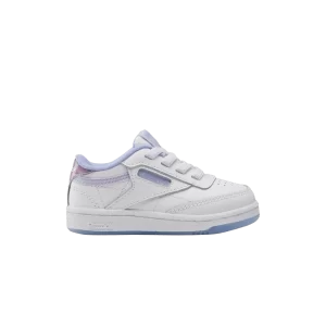 Reebok Club C Little Kid 'White Lucid Lilac' Baskets Chaussures blanches/Couleur lilas/Lueur lilas 100075088