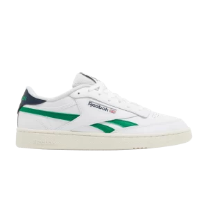 Reebok Club C Revenge 'White Green Navy' Baskets Chaussures blanches/Glen Green/Vector Navy GZ5163