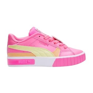 Puma Cocomelon x Cali Star AC Little Kid 'Nina' Baskets Rose Mica/Jaune Poire 393738 01