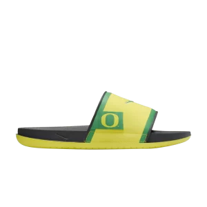 Nike College Offcourt Slide 'Oregon 2024' Jaune punch/Gris fumée foncé/Vert pomme FN4310 700