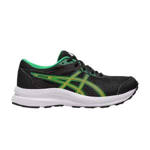 ASICS Contend 8 GS 'Black Lime Zest' Noir/Zeste de citron vert 1014A259 005
