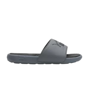 Puma Cool Cat 2.0 Claquettes Petit Enfant 'Cool Dark Grey' Taupe cool/noir 390884 02