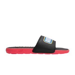 Puma Cool Cat Slide 'Alumni' Baskets Noir/Rouge Risque élevé/Bleu Victoria 385882 01