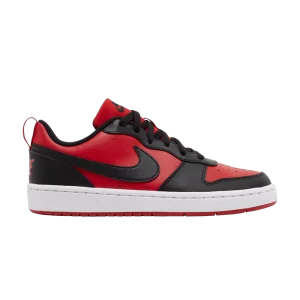 Nike Court Borough Low Recraft GS 'Noir University Red' Rouge université/Blanc/Noir DV5456 600