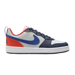 Nike Court Borough Low Recraft GS 'Midnight Navy Team Orange' Midnight Fleet/Team Orange/Light Argent/Hyper Royale DV5456 401