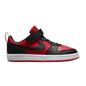 Nike Court Borough Low Recraft PS 'Noir University Red' Rouge Université/Blanc/Noir DV5457 600