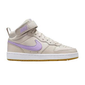 Nike Court Borough Mid 2 GS 'Lilac Bloom' Couleur marron clair/Bronzine/Lilas CD7782 114