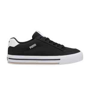 Puma Court Classic Vulc 'Noir Blanc' Baskets Noir/Blanc 395020 03