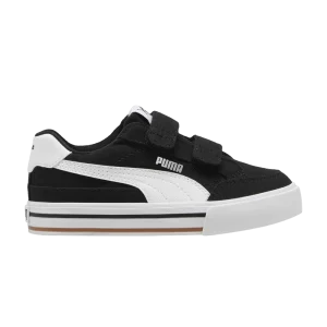 Baskets Puma Court Classic Vulc FS V Little Kid 'Noir Blanc 'Noir/Blanc 396560 03