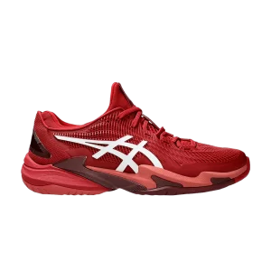 ASICS Court FF 3 Novak 'Cranberry' Baskets Canneberge/Blanc 1041A361 962