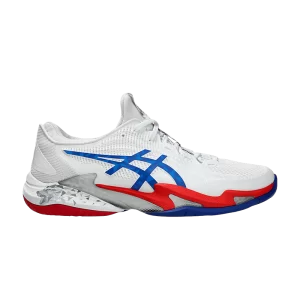 ASICS Court FF 3 Novak 'Paris' Baskets Blanc/Asics Bleu 1041A480 100