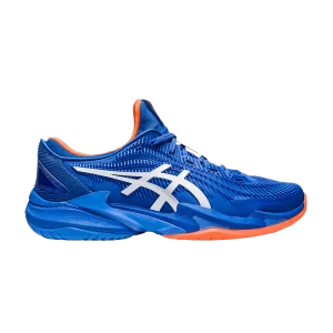 ASICS Court FF 3 Novak 'Tuna Blue' Bleu thon/blanc 1041A361 960