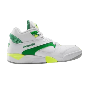 Reebok Court Victory Pump '35th Anniversary' Baskets Chaussures Blanc/Glen Vert/Sunny Acid Jaune 100203282