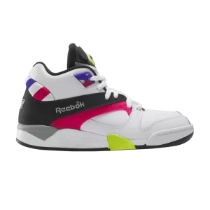 Reebok Court Victory Pump 'French Open' Baskets Chaussures Blanc/Nuit Noir/Ultra Violet 100203236
