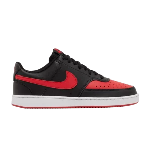 Nike Court Vision Low Next Nature 'Bred' Noir/Blanc/Rouge université FJ0685 010