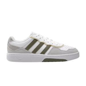 Baskets adidas Courtic 'White Focus Olive' Blanc/Olive en Focus/Gris GX4370
