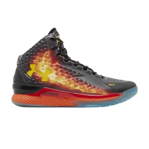 Under Armour Curry 1 Retro 'Curry Jam' Baskets Noir/Team Orange/Taxi 3028138 001