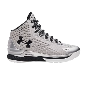 Under Armour Curry 1 Retro GS 'Black History Month' Baskets Gris 3026299 100