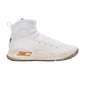 Under Armour Curry 4 Retro 'White Gold' 2024 Baskets Lemon Ice/Or Métallique 1298306 111