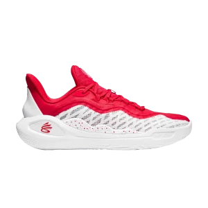 Baskets Curry Brand Curry Flow 11 TB 'Red White' Blanc/Rouge 3027637 100