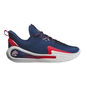 Curry Brand Curry Flow 12 'Podium Pack – Away 'Sneakers Midnight Fleet/Blanc/Rouge 6000198 410