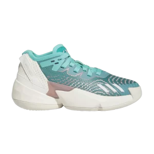 adidas D.O.N. Baskets Issue #4 Big Kid 'Journée Internationale de la Femme' Roseau semi-doux/Miracle Moor/Couleur Blanc HQ3448