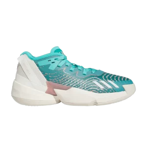 adidas D.O.N. Baskets numéro 4 'Journée internationale de la femme' couleur roseau semi-doux/Miracle Moor/blanc HR0718