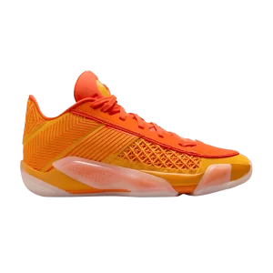 Dearica Hamby x Wmns Air Jordan 38 Low 'Sunshine 'Sneakers Taxi/Jaune Tour/Orange sécurité/Voile FV3945 700