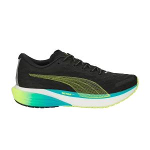 Puma Deviate Nitro 2 'Black Deep Aqua Lime' Baskets Noir/Deep Aqua/Lime Squeeze 376807 08