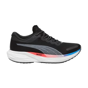 Puma Deviate Nitro 2 'Black Ultra Blue' Baskets Ultra Bleu/Orchidée de Feu/Noir 376807 13