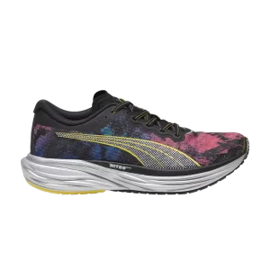 Puma Deviate Nitro 2 'Marathon Series' Baskets Noir/Jaune Feu/Explosion De Fraise 378683 01