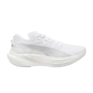 Puma Deviate Nitro 3 'White Feather Grey' Baskets Blanc/Gris plume/Argent 309707 10