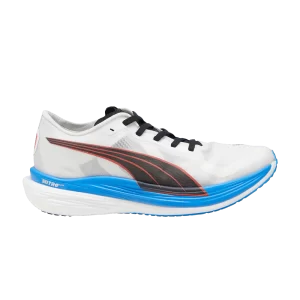 Puma Deviate Nitro Elite 2 'Fireglow' Baskets Blanc/Ultra Bleu/Orchidée de Feu/Noir 377786 03