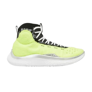 Curry Brand Diet Starts Monday x Curry 4 FloTro 'Tennis Ball' Baskets Fantaisie Citron Vert/Noir/Argent Métallique 3026421 300