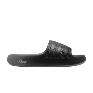 adidas Dime x Wmns Adilette Ayoon Slide 'Black Vista Grey' Noir/Vista Gris/Or Métallique IG2042