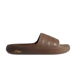 adidas Dime x Wmns Adilette Ayoon Slide 'Simple Brown' Marron uni/Marron/Or métallique IG2043