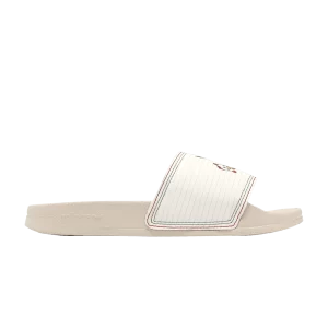 Baskets adidas Disney x Adilette Lite Slide 'Huey, Dewey and Louie' Marron clair/Blanc nuage/Vert JR5456