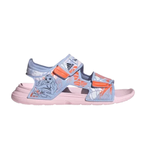 Baskets adidas Disney x AltaSwim Sandal J 'Moana' Bleu aube/Noir/Orange translucide FZ6485