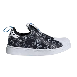 adidas Disney x Superstar 360 J '101 Dalmatiens – Puppy Print' Noir/Blanc Nuage/Bleu Vif ID9710