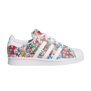 Baskets adidas Disney x Superstar J 'Mickey and Friends' Noir/Blanc nuage/Blanc miracle IG6857