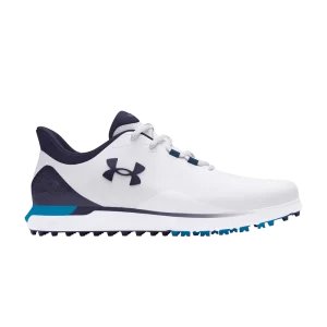 Under Armour Drive Fade Spikeless Golf 'White Midnight Navy' Baskets Blanc/Capri/Midnight Navy 3026922 101