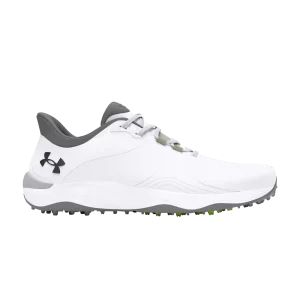 Under Armour Drive Pro Spikeless Golf 'White Metallic Gun Metal' Baskets Blanc/Pistol Metal 3026920 100