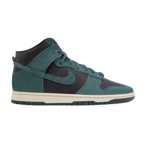 Nike Dunk High Premium 'Faded Spruce' Noir/Noir/Crème claire/Épinette tamée DQ7679 002