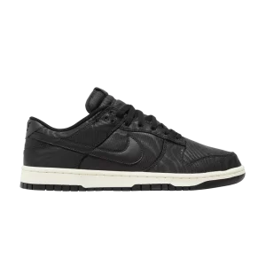 Nike Dunk Low 'Black Canvas' Noir/Noir/Blanc DV7211 001