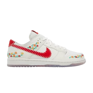 Nike Dunk Low Decon SB 'N7 – Sail University Red' Jaune Opti/Rouge université/Cramoisi brillant/Vert stade/Orange équipe/Voile FD6951 700