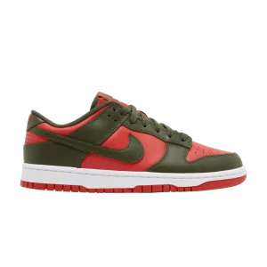 Nike Dunk Low 'Cargo Khaki Mystic Red' Rouge Mystique/Kaki Cargo/Blanc DV0833 600