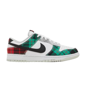 Nike Dunk Low Premium 'Tartan Plaid' Blanc/Blanc/Rouge Université/Noir DV0827 100